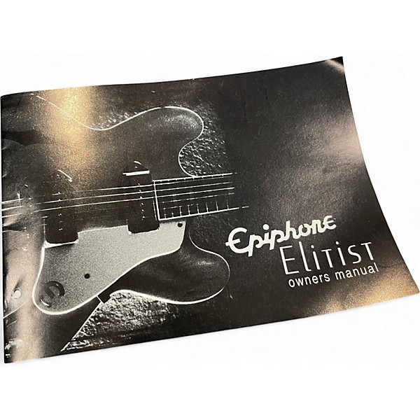 Used Epiphone Elitist Byrdland Vintage Sunburst Hollow Body Electric Guitar