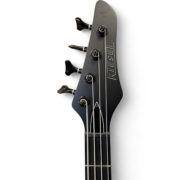 Used 2026 Kiesel AP4 AARON PATRICK SIGNATURE JET BLACK SATIN Electric Bass Guitar