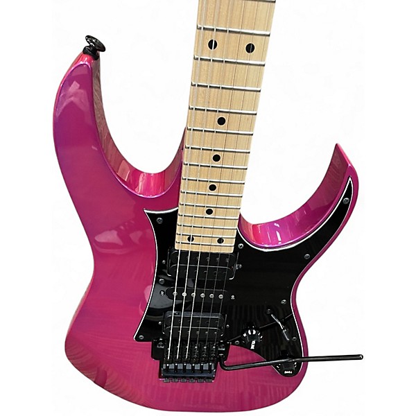 Used Ibanez RG550 Genesis Collection Purple Neon Solid Body Electric Guitar