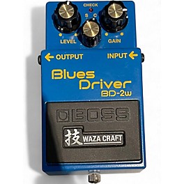 Used BOSS BD2W Blues Driver Waza Craft Effect Pedal