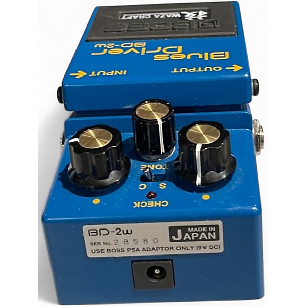 Used BOSS BD2W Blues Driver Waza Craft Effect Pedal