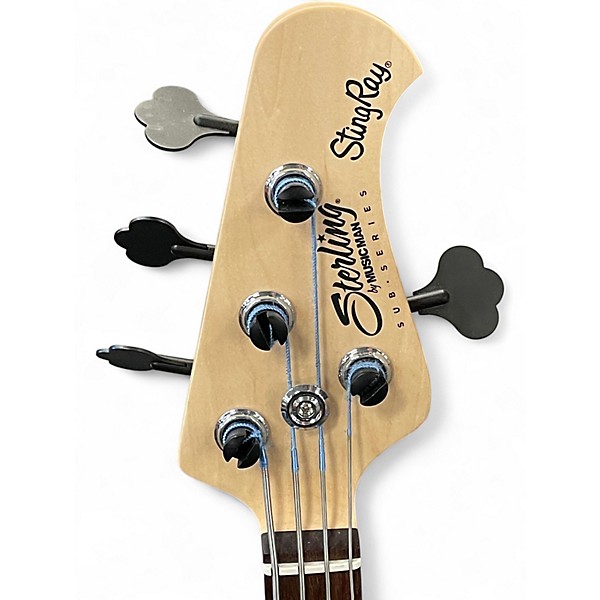 Used Sterling by Music Man Ray4 VINTAGE CREAM Electric Bass Guitar