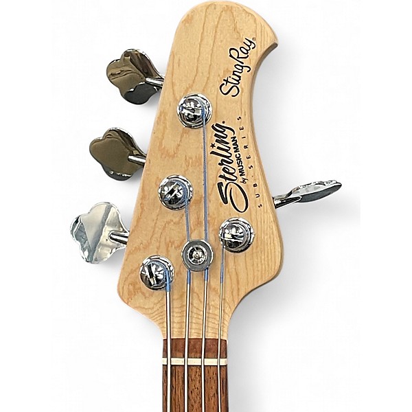 Used Sterling by Music Man Ray4 RED Electric Bass Guitar