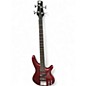 Used Ibanez SR300DX Burgundy Mist Electric Bass Guitar