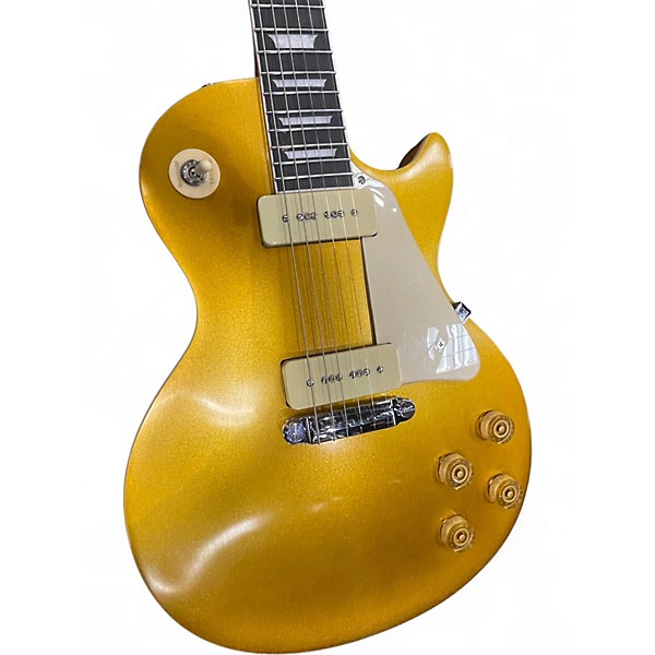 Used Gibson CUSTOM 1954 LES PAUL REISSUE Gold Top Solid Body Electric Guitar