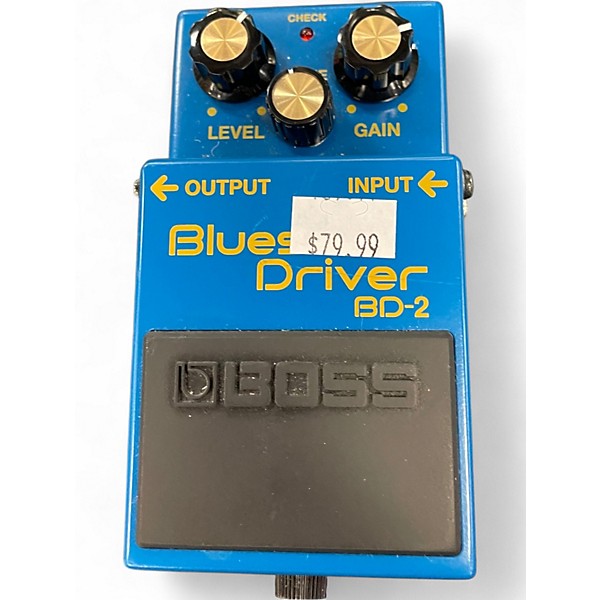 Used BOSS BD2 Blues Driver Effect Pedal