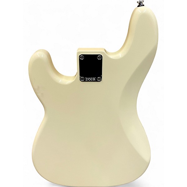 Used 2024 Fender Standard Precision Bass Classic White Electric Bass Guitar