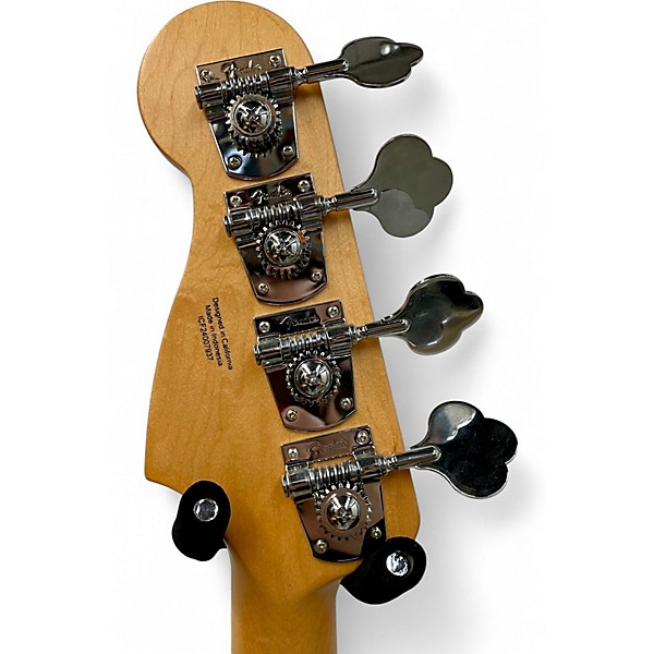 Used 2024 Fender Standard Precision Bass Classic White Electric Bass Guitar