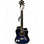 Used Ibanez V70CE Blue Acoustic Electric Guitar