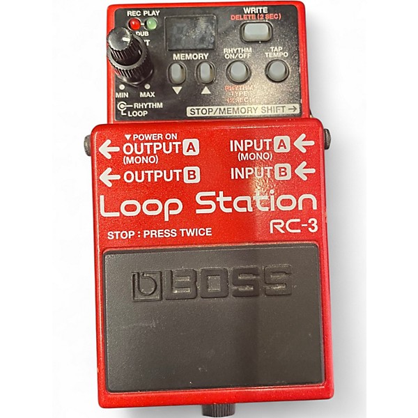 Used BOSS RC3 Loop Station Pedal