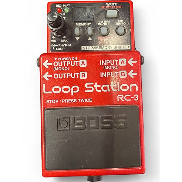 Used BOSS RC3 Loop Station Pedal