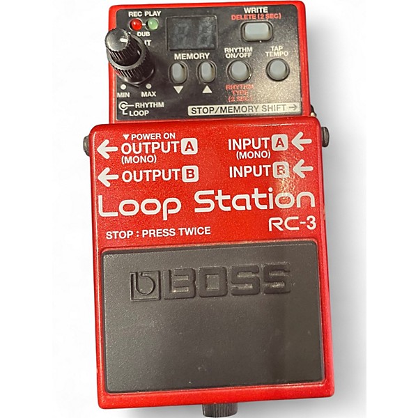Used BOSS RC3 Loop Station Pedal