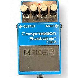 Used BOSS CS3 Compressor Sustainer Effect Pedal