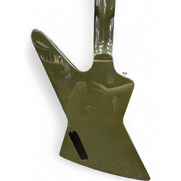 Used Epiphone LIMITED RUN EXPLORER OLIVE DRAB Solid Body Electric Guitar