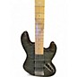 Used Allen Eden disciple 5 SPALTED GREY Electric Bass Guitar