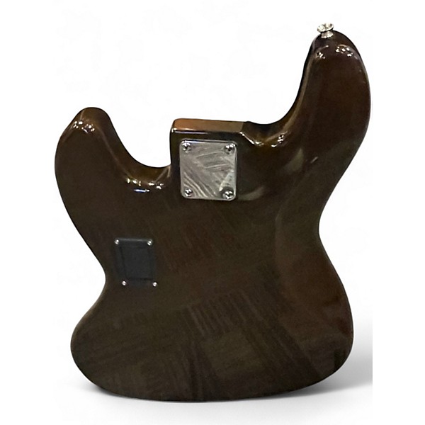 Used Allen Eden disciple 5 SPALTED GREY Electric Bass Guitar