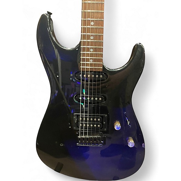 Used Squier STAGEMASTER Black Solid Body Electric Guitar