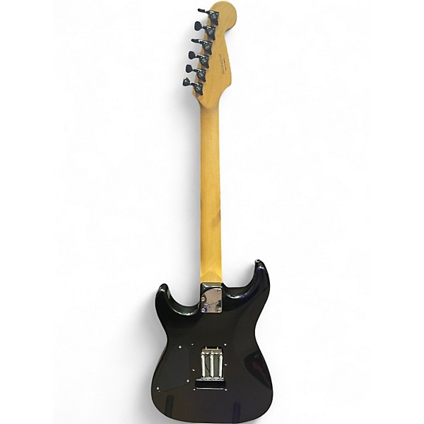 Used Squier STAGEMASTER Black Solid Body Electric Guitar