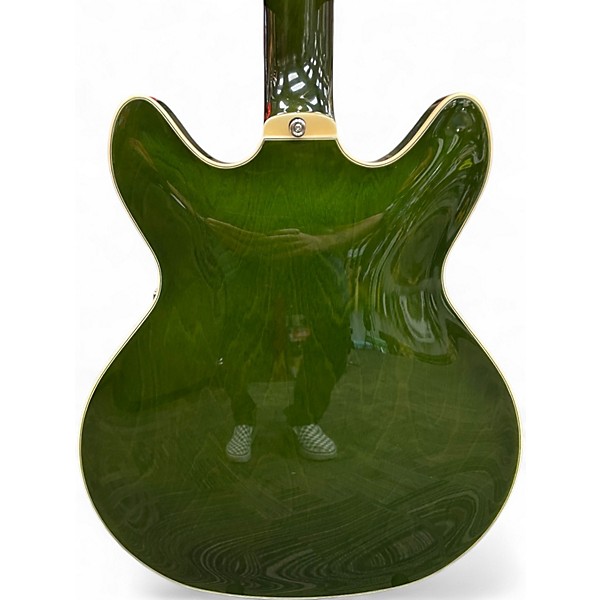 Used Guild Starfire Emerald Green Hollow Body Electric Guitar