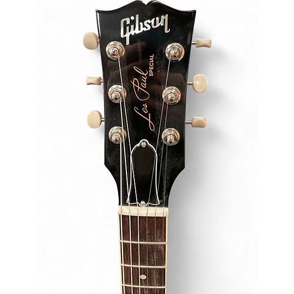 Used 2021 Gibson Les Paul Special Double Cut Black Solid Body Electric Guitar