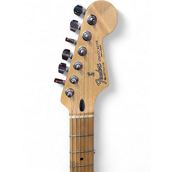 Used 2007 Fender Standard Stratocaster Alpine White Solid Body Electric Guitar