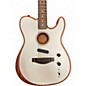 Used Fender Acoustasonic Player Telecaster Arctic White Acoustic Electric Guitar