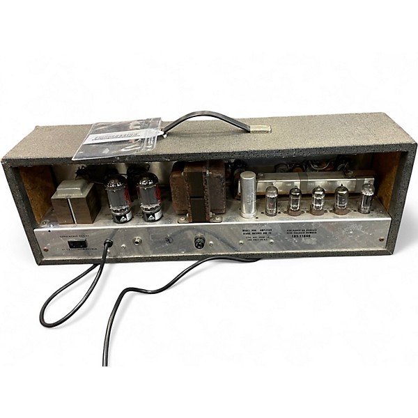 Vintage 1960s Silvertone TWIN TWELVE Tube Guitar Amp Head