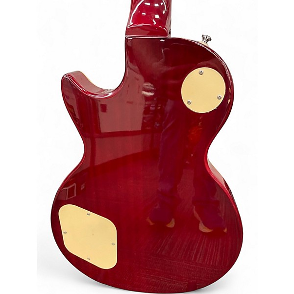 Used Epiphone Les Paul Standard Plus Cherry Sunburst Solid Body Electric Guitar