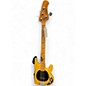 Used Sterling by Music Man RAY24CA Yellow Electric Bass Guitar thumbnail