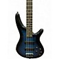 Used Ibanez SR250 Ice Blue Metallic Electric Bass Guitar
