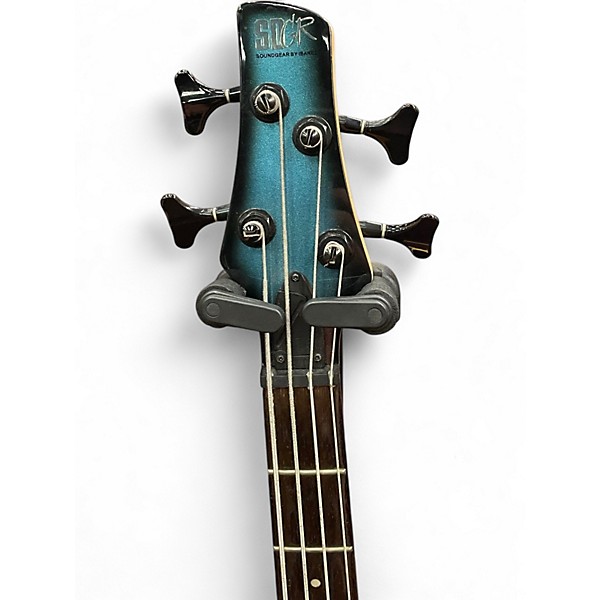Used Ibanez SR250 Ice Blue Metallic Electric Bass Guitar