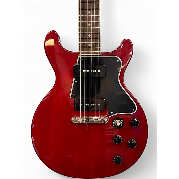 Used Epiphone Les Paul Special Double Cutaway Cherry Red Solid Body Electric Guitar