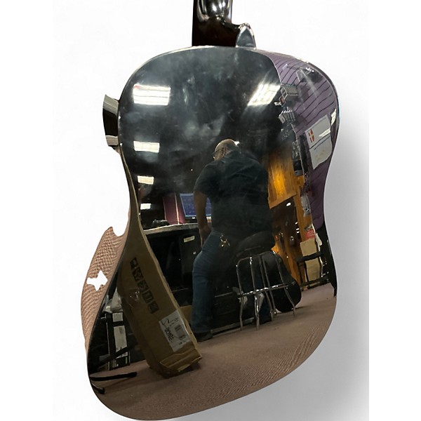 Used Fender CD60 Dreadnought Black Acoustic Guitar