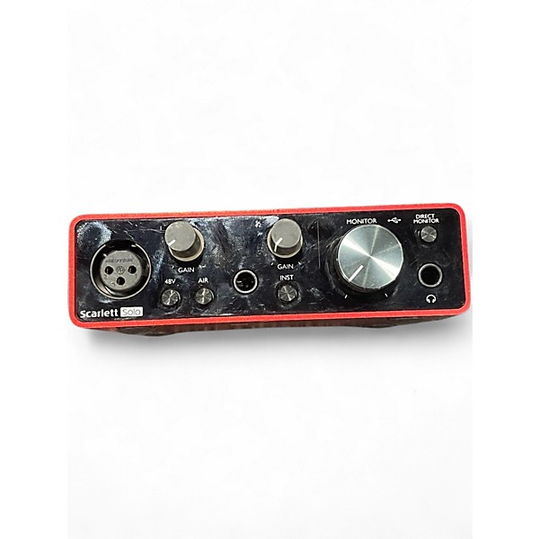 Used Focusrite Scarlett Solo Audio Interface