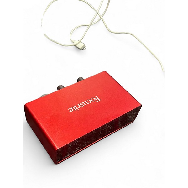 Used Focusrite Scarlett Solo Audio Interface