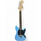 Used Squier Bullet Mustang HH Daphne Blue Solid Body Electric Guitar thumbnail
