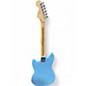 Used Squier Bullet Mustang HH Daphne Blue Solid Body Electric Guitar