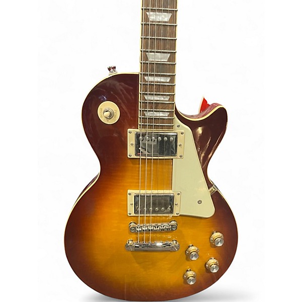 Used Epiphone Les Paul Standard 2 Tone Sunburst Solid Body Electric Guitar