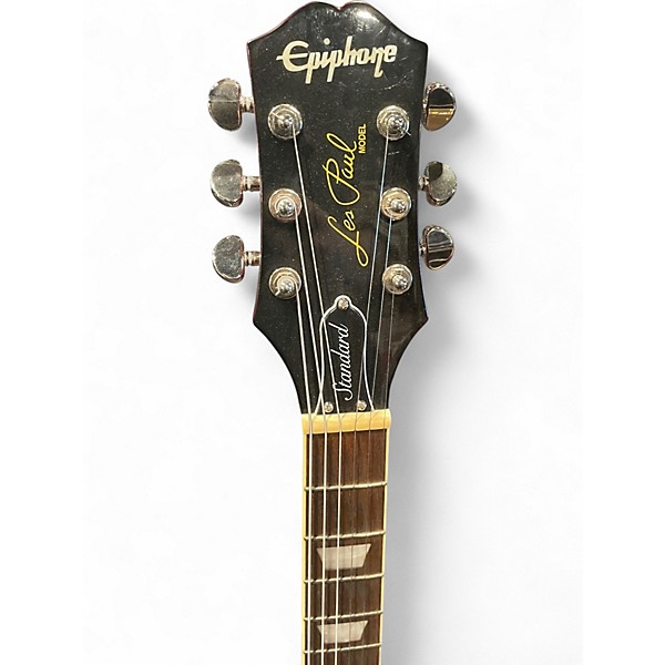 Used Epiphone Les Paul Standard 2 Tone Sunburst Solid Body Electric Guitar
