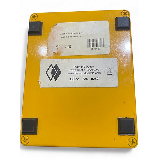 Used DIAMOND PEDALS BASS COMPRESSOR Effect Pedal