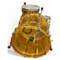 Used Pearl 3 Piece CRYSTAL BEAT TANGERINE GLASS Drum Kit