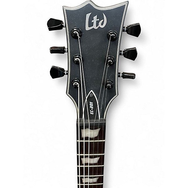 Used ESP LTD EC201 Black Solid Body Electric Guitar