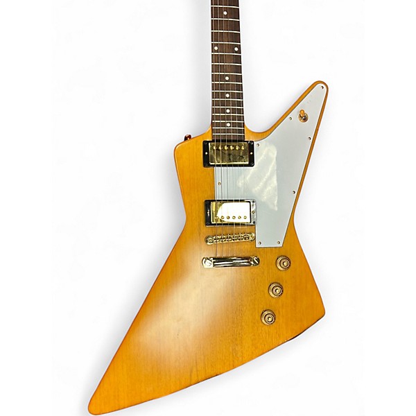 Used Epiphone INSPIRED BY GIBSON 1958 KORINA EXPLORER Natural Solid Body Electric Guitar