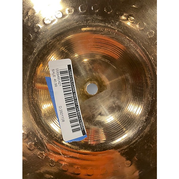 Used Zildjian 18in ZBT Crash Cymbal