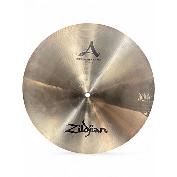 Used Zildjian 16in A Custom Medium Crash Cymbal