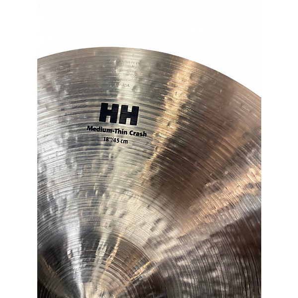 Used Zildjian 18in HH CRASH  Cymbal
