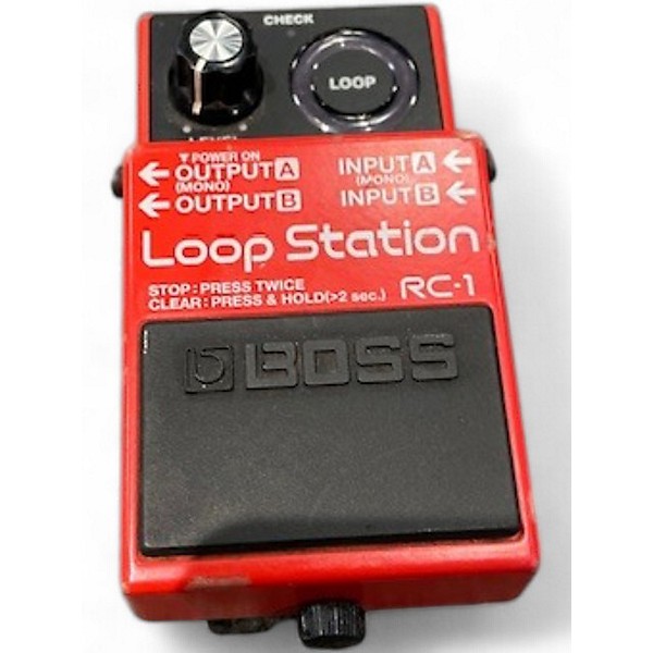 Used BOSS RC1 Loop Station Pedal