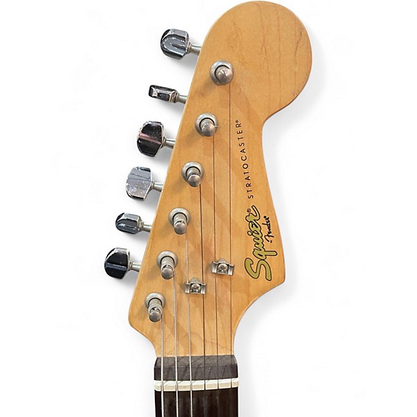 Used Squier Stratocaster RockBand midi Controller Black Solid Body Electric Guitar