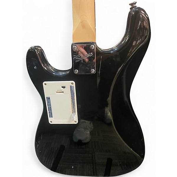 Used Squier Stratocaster RockBand midi Controller Black Solid Body Electric Guitar