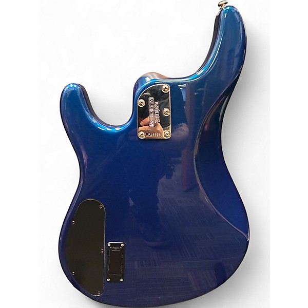 Used Ernie Ball Music Man Sterling 4 String Blue Pearl Electric Bass Guitar